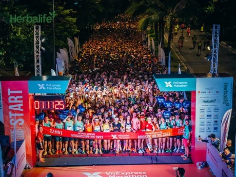 VnExpress Marathon Da Nang Midnight 2024 sẽ diễn ra vào ngày 14-7. Ảnh minh họa: BTC