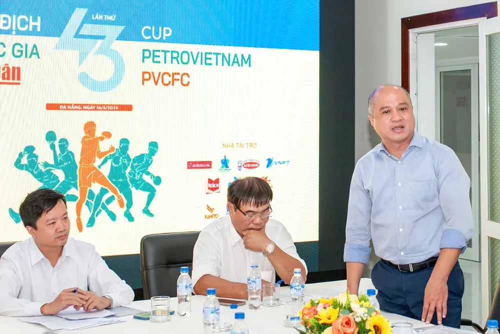 Ông Phan Anh Tuấn, Phụ trách bộ môn Bóng bàn của Cục Thể dục thể thao Việt Nam thông tin tại buổi gặp gỡ z6607717898823_54a61c0a1fd2e4f43f8953eb57caedaf.jpg