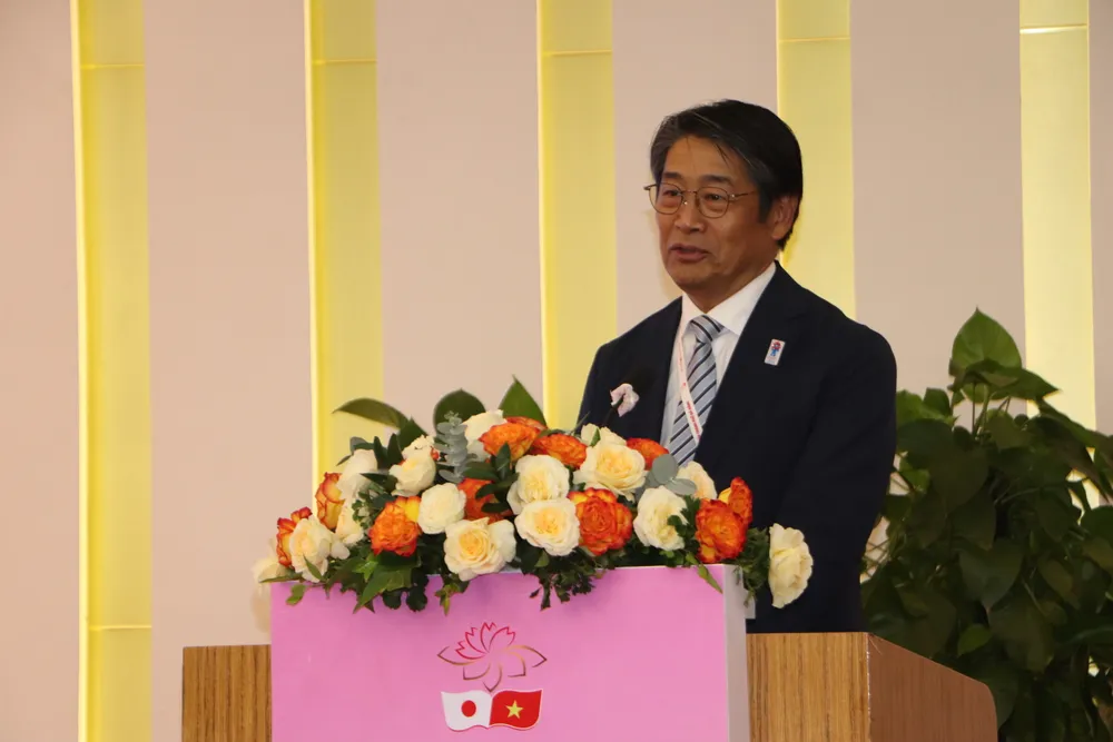 Ông ITO Naoki, Đại sứ Đặc mệnh Toàn quyền Nhật Bản tại Việt Nam phát biểu IMG_8202.JPG