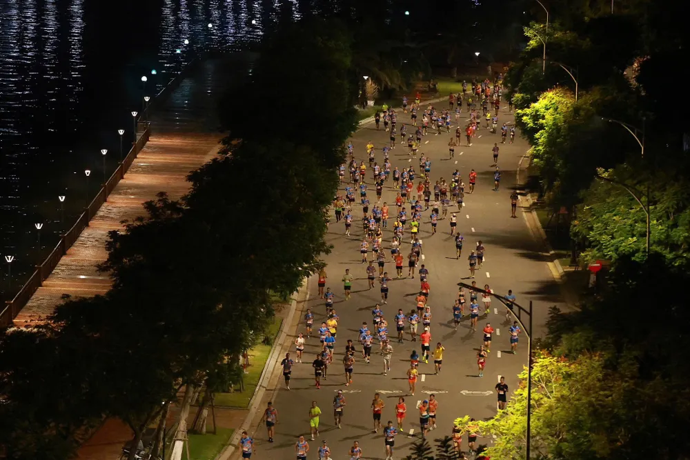 Giải VnExpress Marathon Đà Nẵng 2025 quy tụ 11.000 VĐV trong và ngoài nước tham gia. Ảnh: BTC 518241935_608539025628628_8415554407483425613_n.jpg