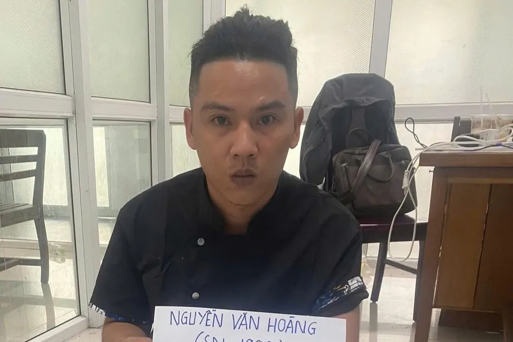 Đối tượng Nguyễn Văn Hoàng. Ảnh: CACC z6830568153524_533d255a51e994725fc857ad1feeb2ac.jpg