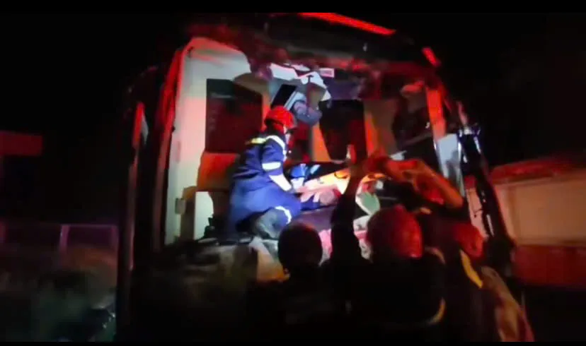 Hiện trường vụ tai nạn