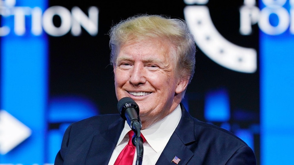 美前總統特朗普在Truth Social首次發布訊息。（圖源：互聯網）