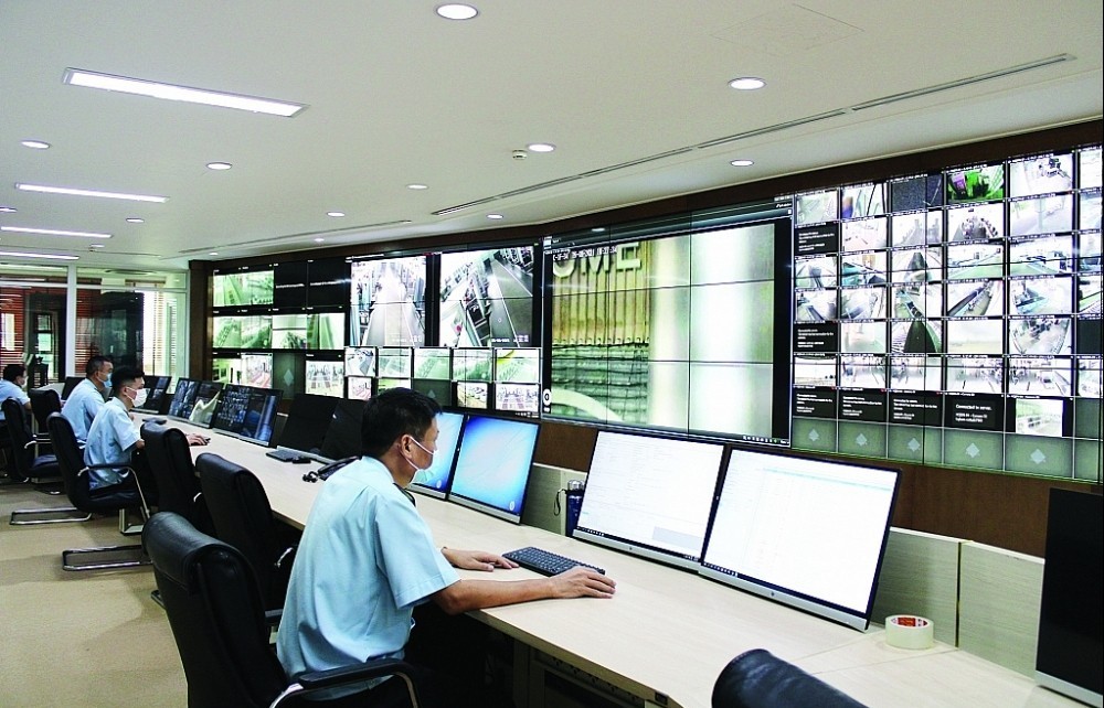 海關總局的直線監察指揮中心。