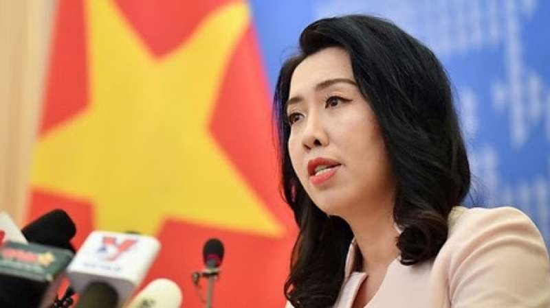 外交部發言人黎氏秋姮。圖源:互聯網