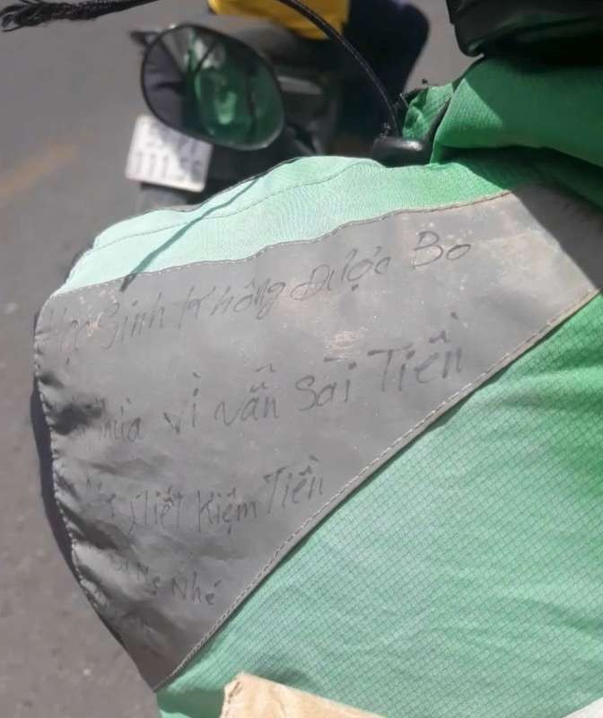 女司機制服上的留言獲得 社交網轉發。