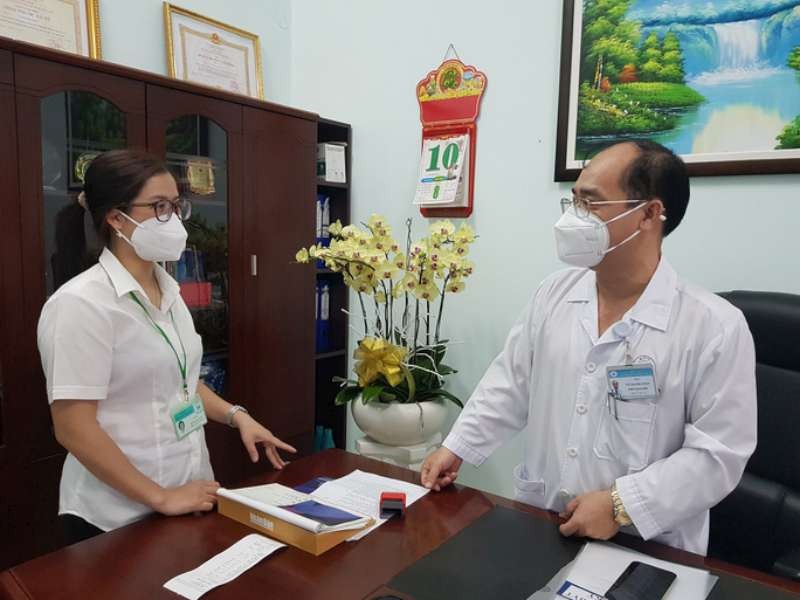 統一醫院工會主席武成全經常關心院內的工會會員。