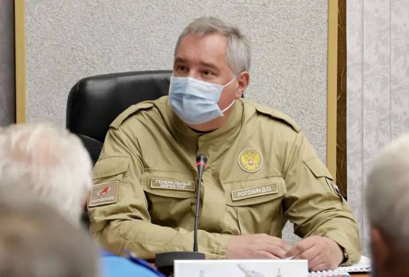 俄羅斯國家航天集團總裁德米特里羅戈津。圖源：互聯網