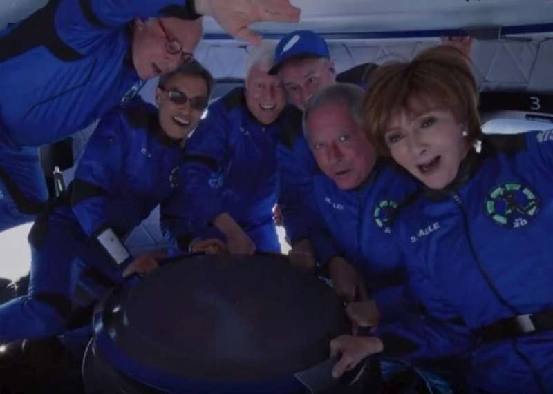 藍色起源完成第四次載人太空旅行