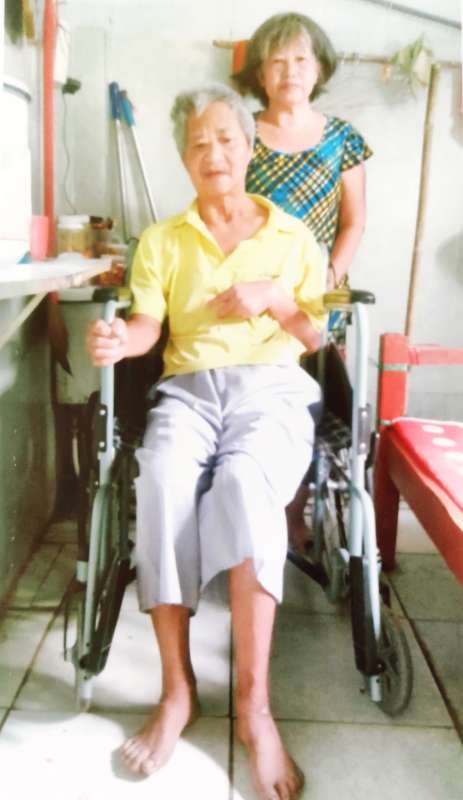 黃文俊-丁巧玲夫婦在溫情之家留宿。