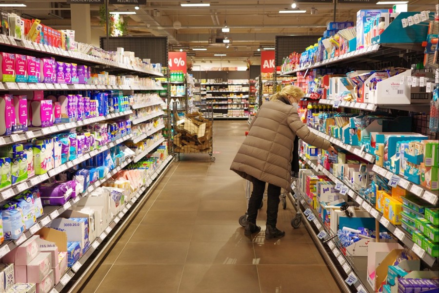 德國食品價格攀升，或面臨短缺的風險。圖源：互聯網