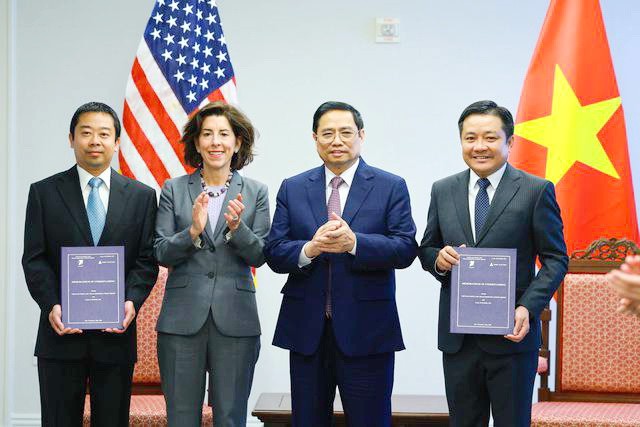 越南政府總理范明政在美國展開系列活動 ảnh 1 越南政府總理范明政在美國展開系列活動 ảnh 1