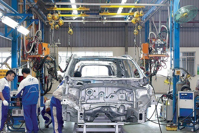 在國內生產組裝汽車。