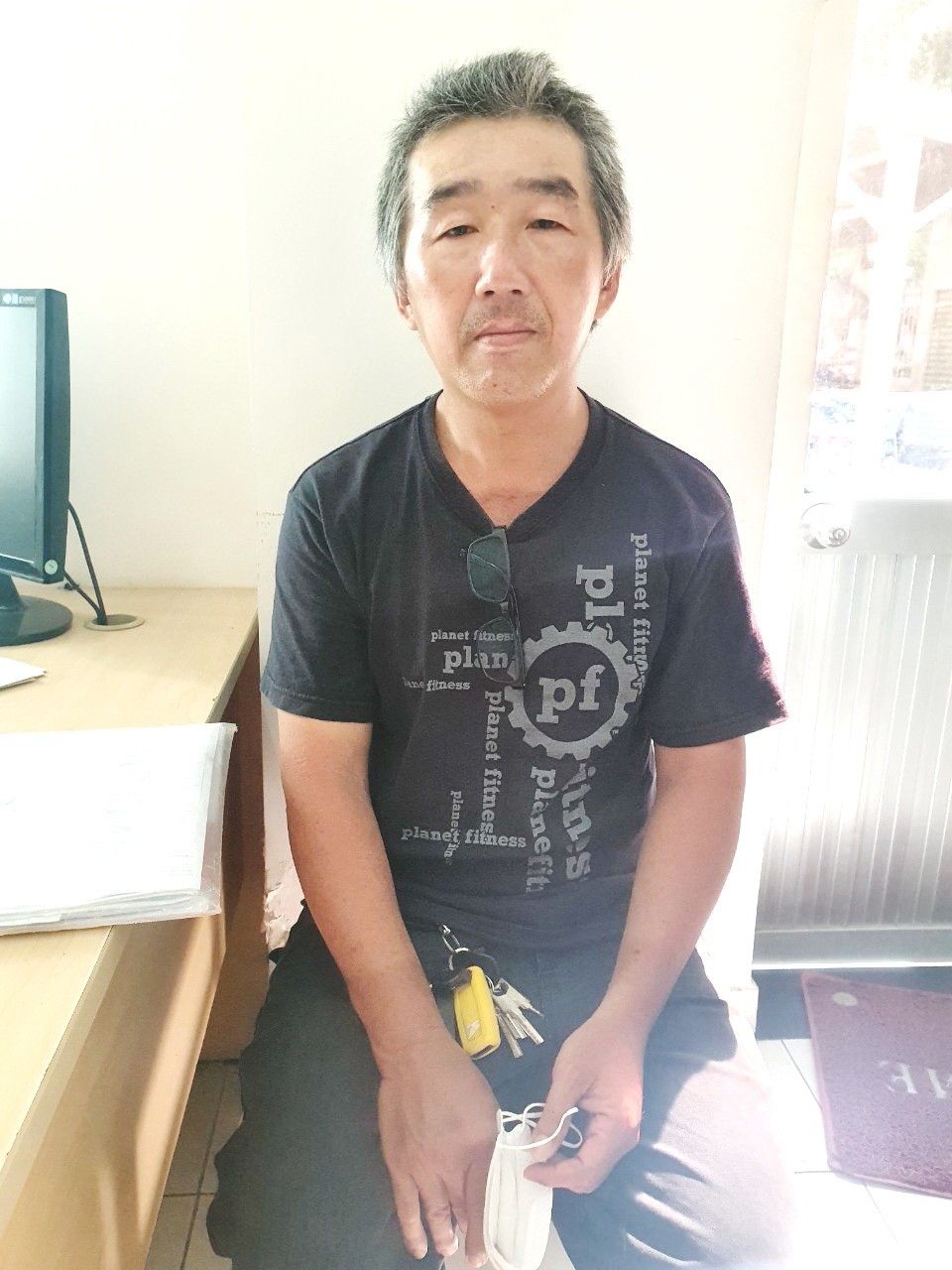 自從第三次中風以來，林志善無法去謀生。