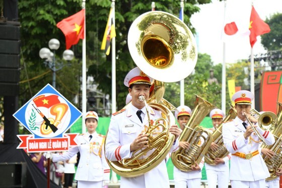 2022 年東盟 + 警察音樂節開幕