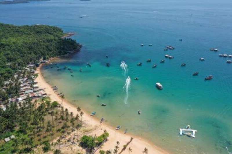 美麗的香島。