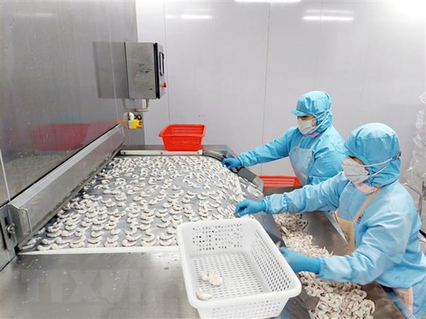 越南加工水產品銷往澳大利亞。