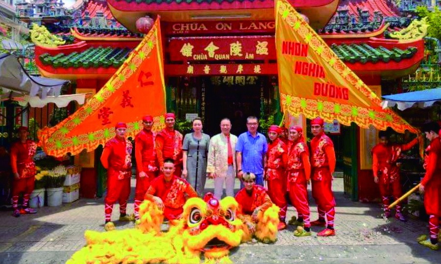 仁義堂參加國際高樁獅王錦標賽