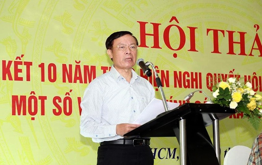 中央理論委員會副主席范文靈在會上致詞。