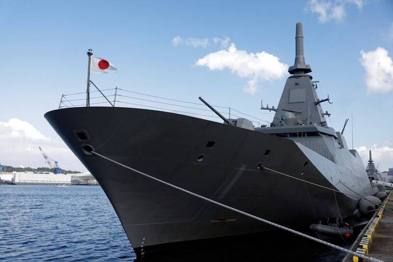 日本政府人士透露,日本政府正在協調向印度出口護衛艦「通信天線」。(圖:路透社)
