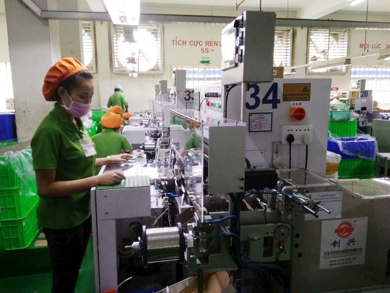 國內不少企業已更新機械設備以提升競爭力。