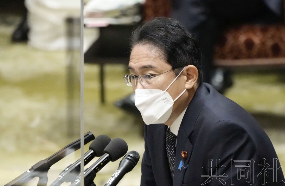 日本首相岸田文雄。(圖:共同社)