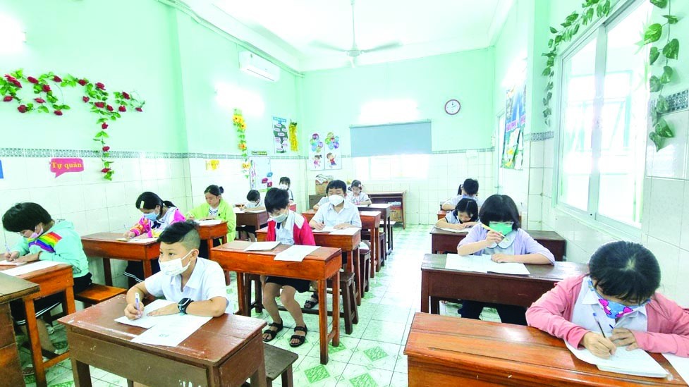 小學組習字比賽一瞥。