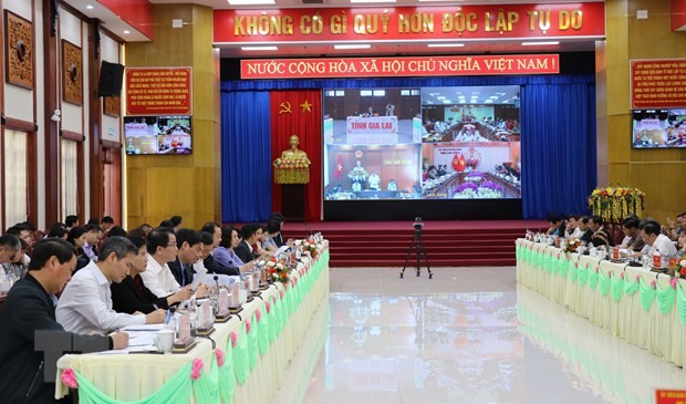 会议现场。（图：越通社）