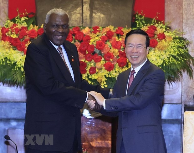 国家主席接见古巴国会主席