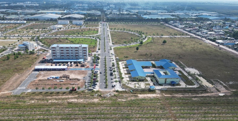 同奈省蒲斜工业区624间社会住房项目一瞥。