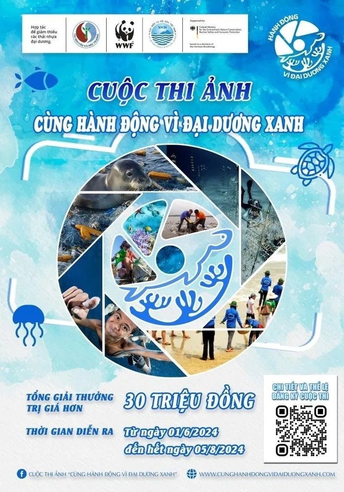 发起“为绿色大洋行动”图片大赛