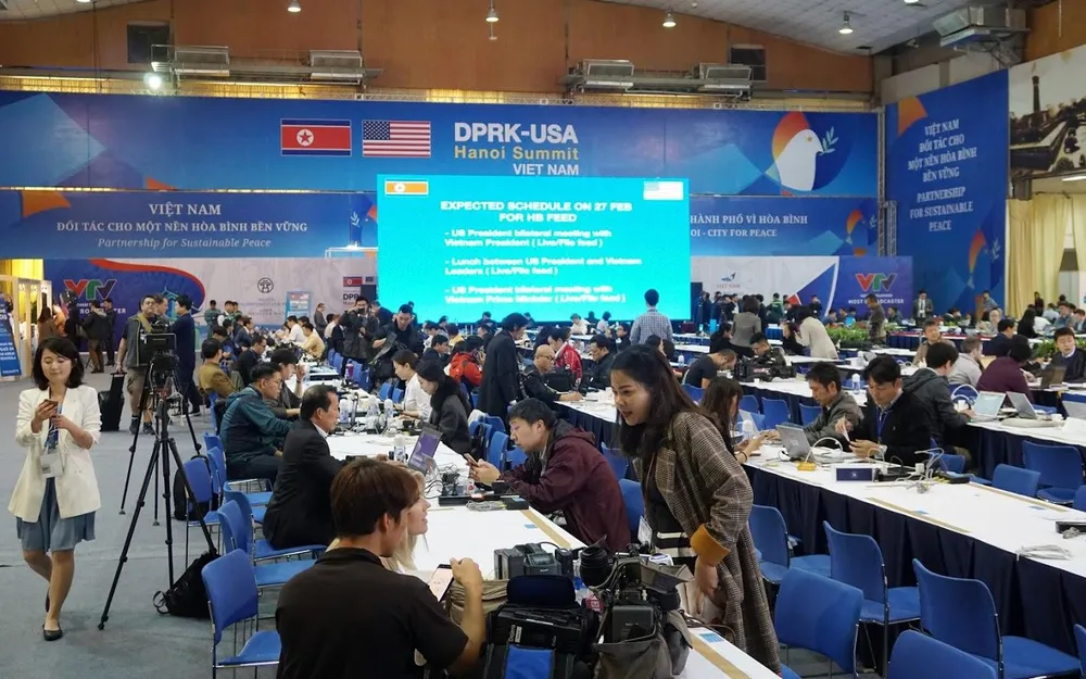 Điều gì đang diễn ra ở Trung tâm Báo chí quốc tế? ảnh 4 Điều gì đang diễn ra ở Trung tâm Báo chí quốc tế? ảnh 4