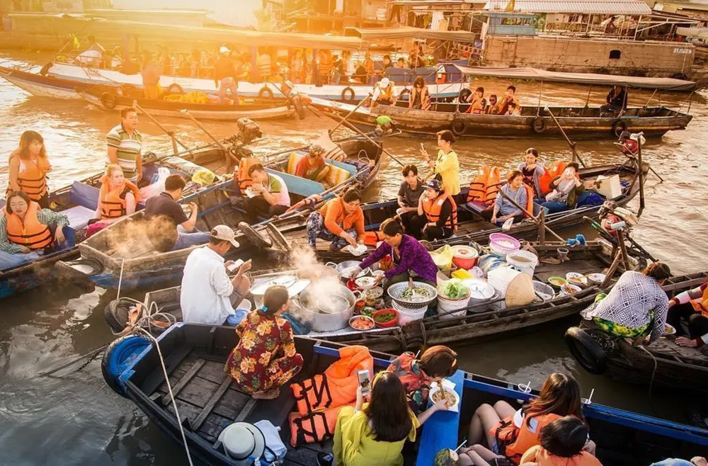 Chợ nổi Cần Thơ