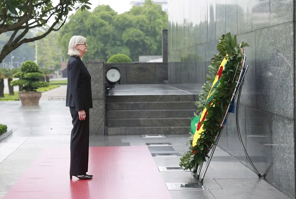 Toàn quyền Australia Sam Mostyn. Ảnh: QUANG PHÚC 1000009189-189-3196.jpg