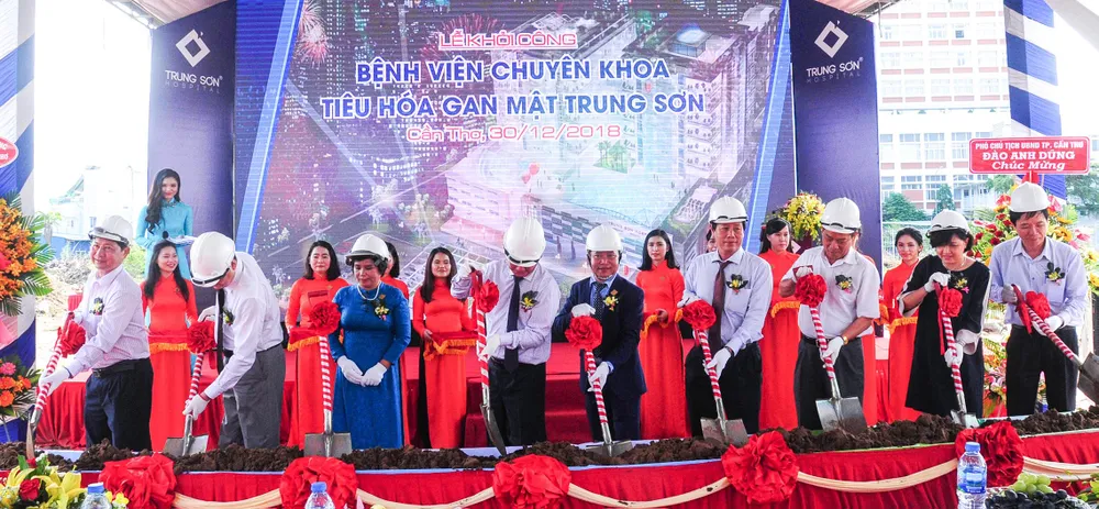 Khởi công xây dựng Bệnh viện chuyên khoa Tiêu hóa gan mật đầu tiên tại Việt Nam ảnh 1