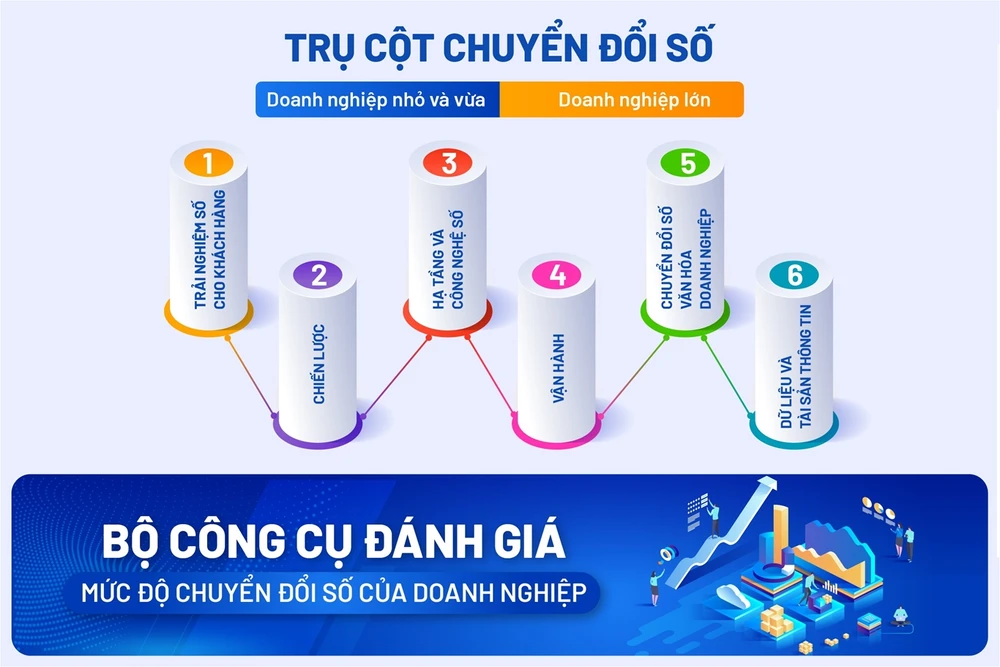 Thí điểm áp dụng bộ công cụ đánh giá chuyển đổi số doanh nghiệp ảnh 2 Thí điểm áp dụng bộ công cụ đánh giá chuyển đổi số doanh nghiệp ảnh 2