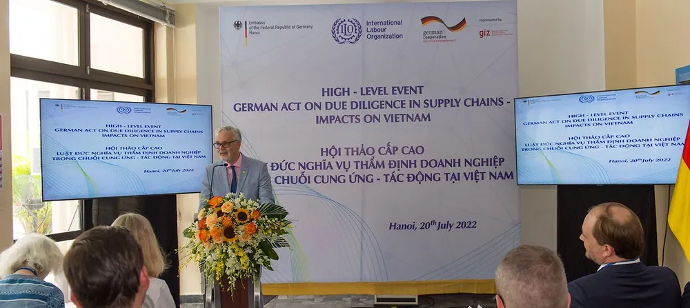 Đức ‘siết’ tiêu chuẩn chuỗi cung ứng: Doanh nghiệp Việt Nam cần lưu ý ảnh 1 Đức ‘siết’ tiêu chuẩn chuỗi cung ứng: Doanh nghiệp Việt Nam cần lưu ý ảnh 1