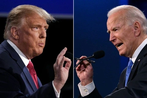 Ông Trump dẫn trước đương kim Tổng thống Biden tại 7 bang 'chiến địa'