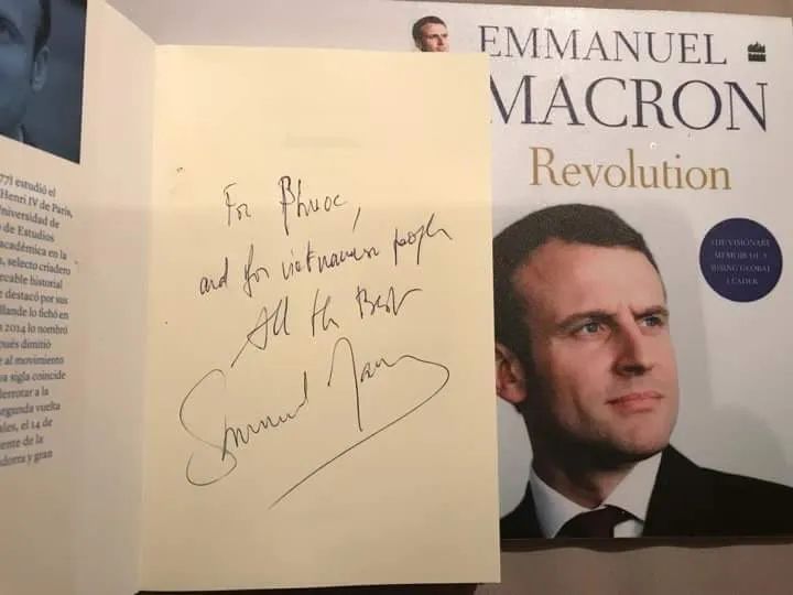 First News được chọn ký hợp đồng bản quyền xuất bản sách của Tổng thống Pháp Macron ảnh 3 First News được chọn ký hợp đồng bản quyền xuất bản sách của Tổng thống Pháp Macron ảnh 3
