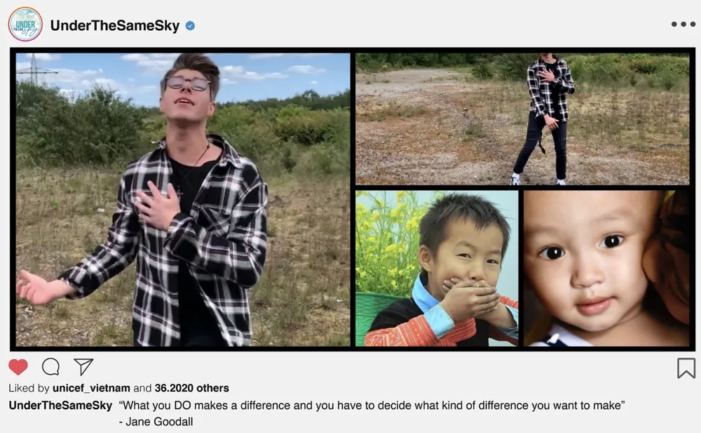 Trọng Hiếu và 17 nghệ sĩ quốc tế cùng thực hiện dự án âm nhạc Under The Same Sky ảnh 2