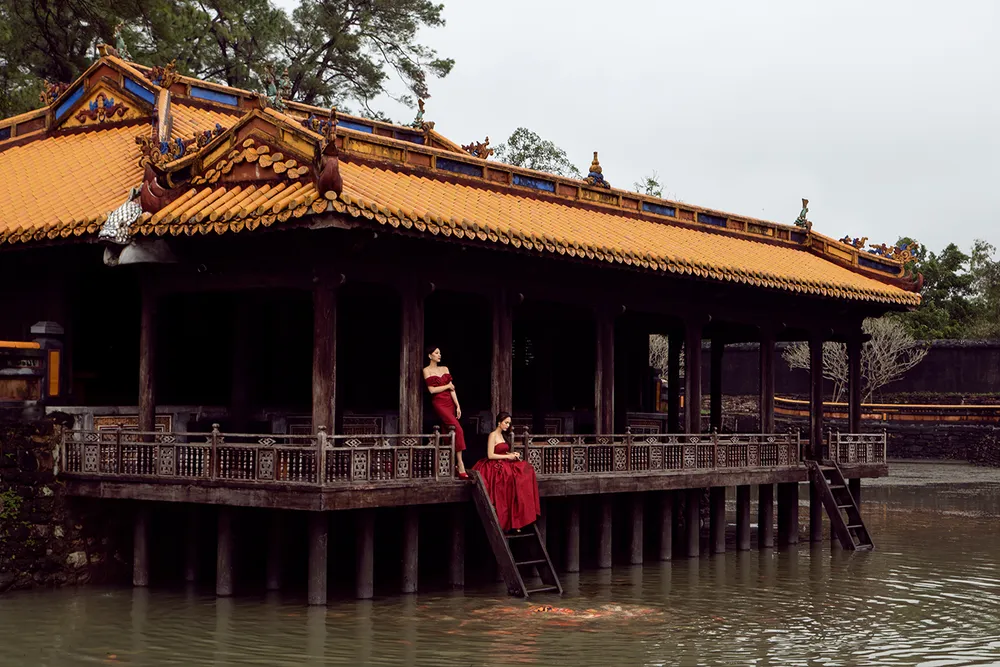 Dàn hoa hậu, á hậu rực rỡ giữa Cố đô Huế ảnh 9 Dàn hoa hậu, á hậu rực rỡ giữa Cố đô Huế ảnh 9