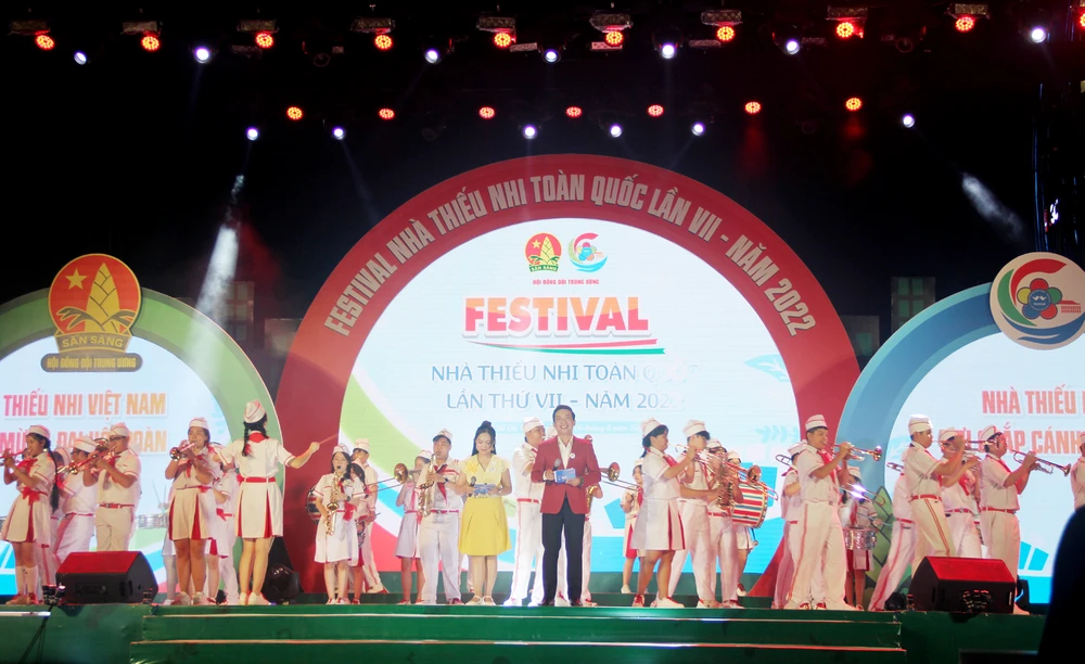 Khai mạc Festival Nhà Thiếu nhi toàn quốc lần thứ VII ảnh 1 Khai mạc Festival Nhà Thiếu nhi toàn quốc lần thứ VII ảnh 1