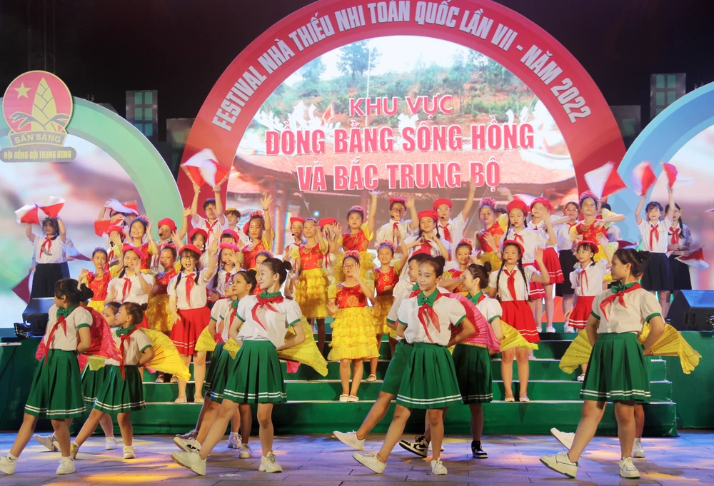 Khai mạc Festival Nhà Thiếu nhi toàn quốc lần thứ VII ảnh 2 Khai mạc Festival Nhà Thiếu nhi toàn quốc lần thứ VII ảnh 2