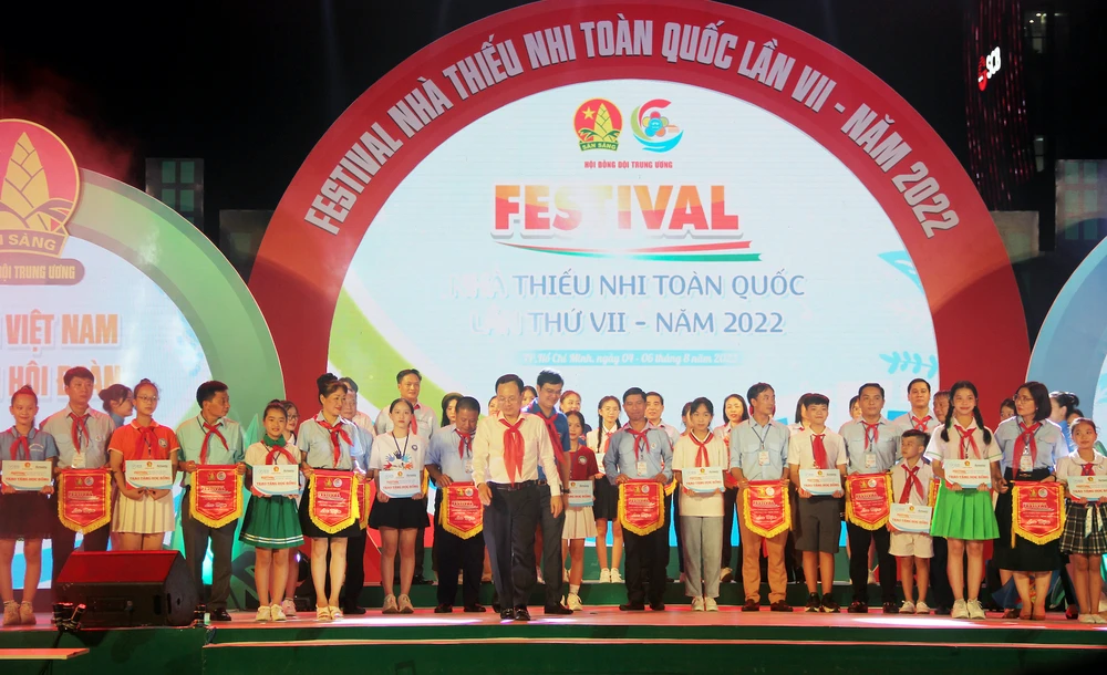 Khai mạc Festival Nhà Thiếu nhi toàn quốc lần thứ VII ảnh 5 Khai mạc Festival Nhà Thiếu nhi toàn quốc lần thứ VII ảnh 5