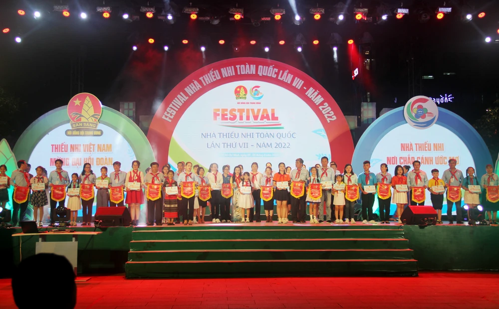 Khai mạc Festival Nhà Thiếu nhi toàn quốc lần thứ VII ảnh 6 Khai mạc Festival Nhà Thiếu nhi toàn quốc lần thứ VII ảnh 6