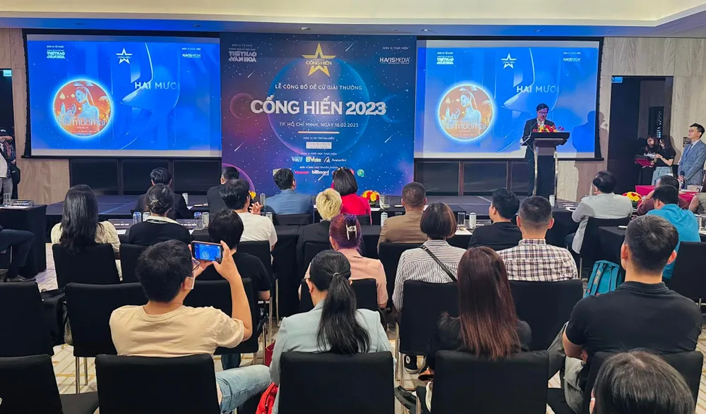 Công bố danh sách đề cử chính thức của Giải thưởng Cống hiến 2023 Công bố danh sách đề cử chính thức của Giải thưởng Cống hiến 2023