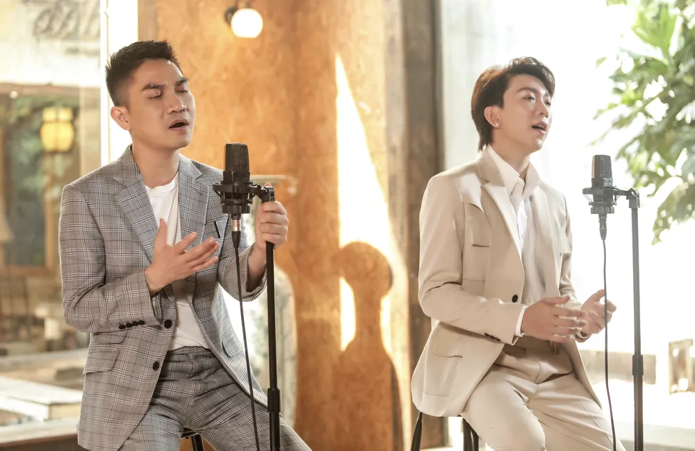 Phạm Khánh Hưng và Tăng Phúc trong tập 1