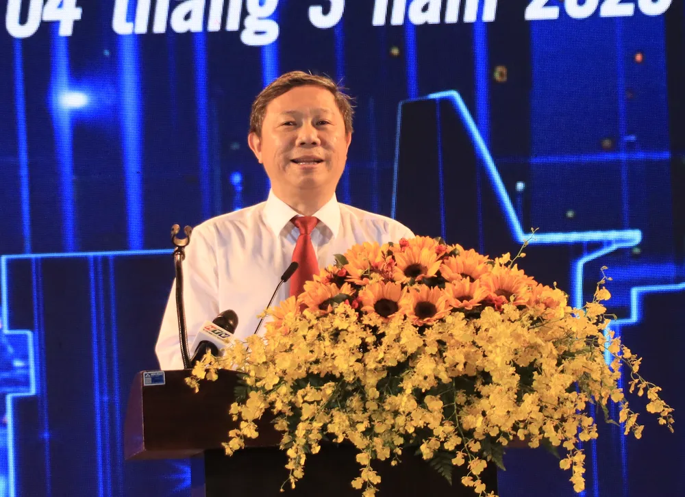 Phó Chủ tịch UBND TPHCM Dương Anh Đức phát biểu tại hội nghị