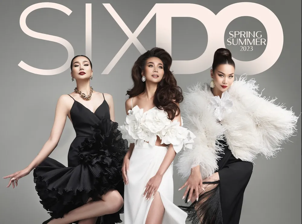 Trên poster, Thanh Hằng diện 3 thiết kế, với 2 màu trắng, đen làm chủ đạo