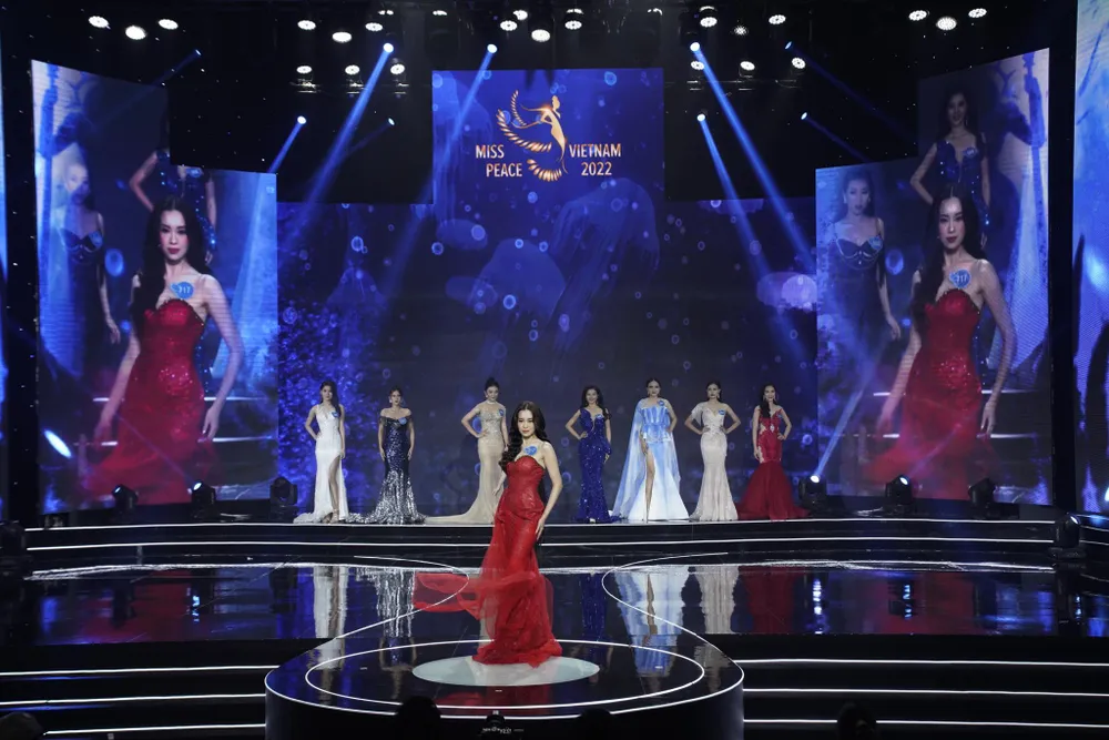 Hình ảnh từ cuộc thi Miss Peace Vietnam. Ảnh: BTC